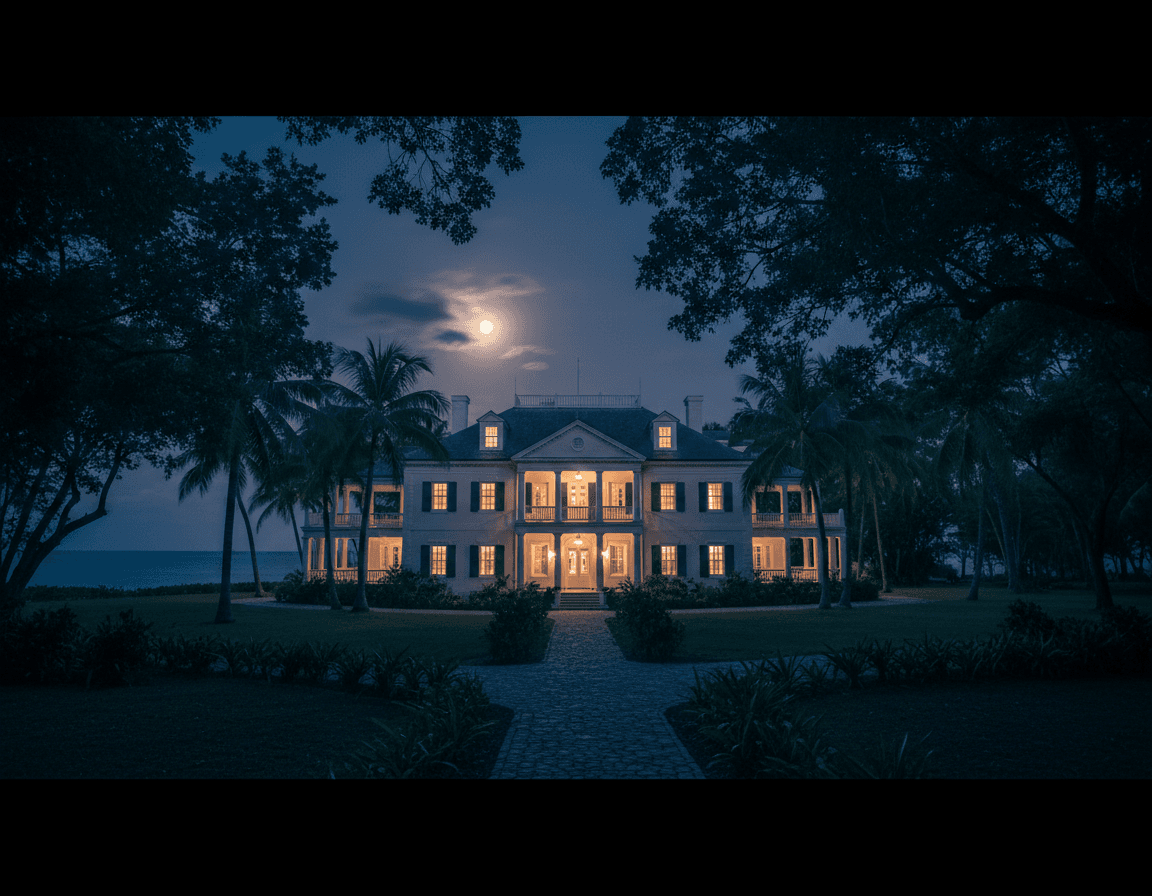 Evening at The Mansion